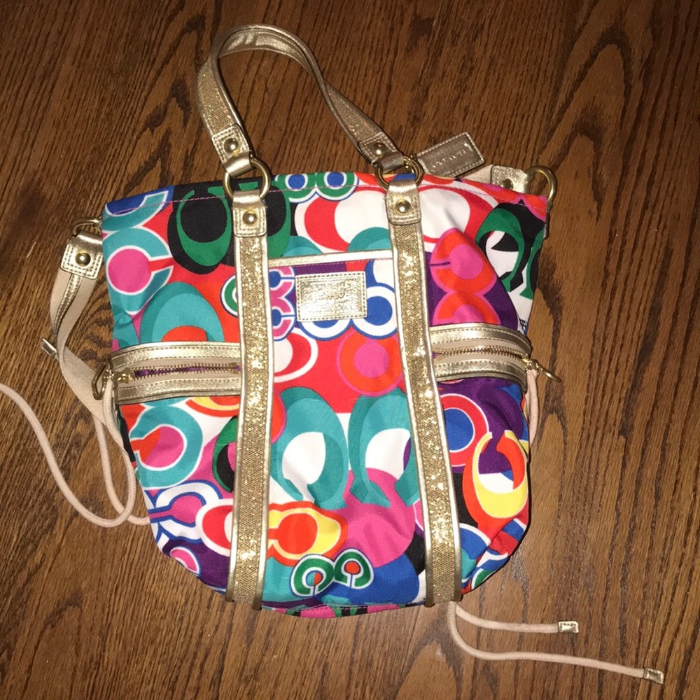 Authentic Coach Bag Poppy Collection